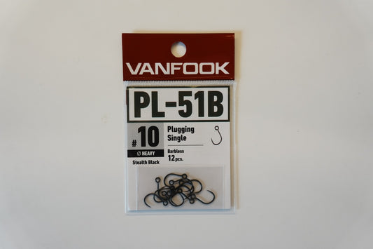 Vanfook PL-51B Plugging S heavy barbless 12-pack