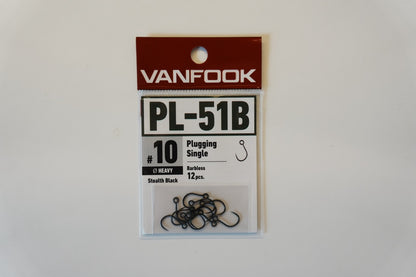 Vanfook PL-51B Plugging S heavy barbless 12-pack