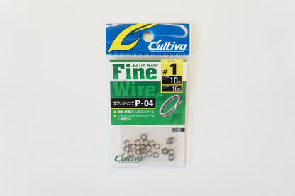 Cultiva P-04 Split Ring Fine Wire